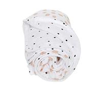 Motherhood - Coperta in mussola di cotone, a 2 strati, 95 x 110 cm, prelavata, colore: albicocca