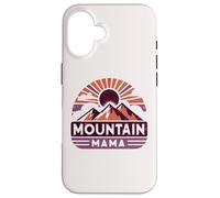 Mothers Day Love Hiking Mountain Mama Custodia per iPhone 16