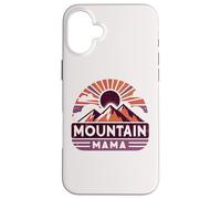 Mothers Day Love Hiking Mountain Mama Custodia per iPhone 16 Plus