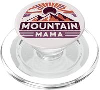 Mothers Day Love Hiking Mountain Mama PopSockets PopGrip per MagSafe