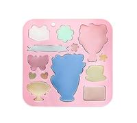 Mothers Day Silicone Molds, 13-Cavity Non-Stick Baking Tool, 5.9x5.8x0.6 Inch Tray with High-Detail Build, Professional Sunflower Cookie Mold, Modern Style, Gear for Pastries and Chocolates
