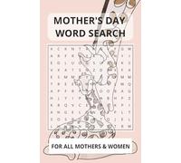 Mother's Day Word Search Puzzle Book: A Sweet Activity to Celebrate Mom | 20 Fun Puzzles | 5 x 8 Inches