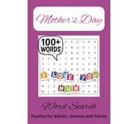 Mother's Day Word Search Puzzle Book: Word Searches with Easy to Read Print about Mother's Day, Baby Showers, Valentine's Day and More I 6x9 inches, ... Gift for Vacations, Holidays and Free Times