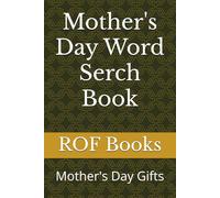 Mother's Day Word Serch Book: Mother's Day Gifts