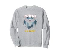 Mothman è Il Mio Homeboy: Mistero della Foresta degli Amanti dei criptidi Felpa, Unisex per Adulti, Grigio Melange, XXL