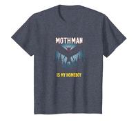 Mothman è Il Mio Homeboy: Mistero della Foresta degli Amanti dei criptidi Maglietta, Bambini, Pervinca, 6 Anni
