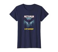 Mothman è Il Mio Homeboy: Mistero della Foresta degli Amanti dei criptidi Maglietta, Donna, Navy, M