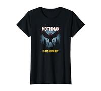 Mothman è Il Mio Homeboy: Mistero della Foresta degli Amanti dei criptidi Maglietta, Donna, Nero, S