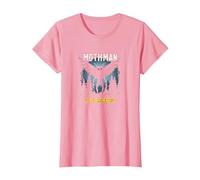 Mothman è Il Mio Homeboy: Mistero della Foresta degli Amanti dei criptidi Maglietta, Donna, Rosa, XS