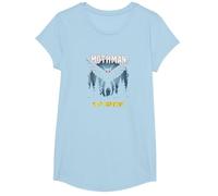 Mothman è Il Mio Homeboy: Mistero della Foresta degli Amanti dei criptidi Maglietta, Ragazze, Celeste, XS