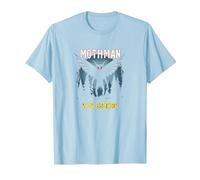 Mothman è Il Mio Homeboy: Mistero della Foresta degli Amanti dei criptidi Maglietta, Uomo, Celeste, XL