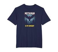Mothman è Il Mio Homeboy: Mistero della Foresta degli Amanti dei criptidi Maglietta, Uomo Taglie Grandi, Navy, 6X Tall