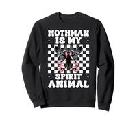 Mothman È Il Mio Spirito Animale Criptozoologia Cryptid Ragazza Mamma Felpa