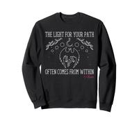 Mothman Inspirational Citazione Creatura Folklore Cryptid Felpa