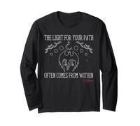 Mothman Inspirational Citazione Creatura Folklore Cryptid Maglia a Manica