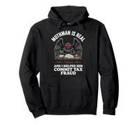 Mothman Is Real And I Helped Him Commit Tax Fraud Felpa con Cappuccio