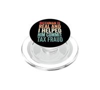 Mothman Is Real And I Helped Him Commit Tax Fraud PopSockets PopGrip per MagSafe