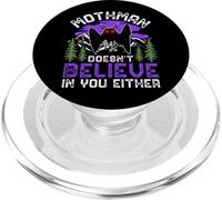 Mothman non crede in te né nella criptozoologia criptica PopSockets PopGrip per MagSafe