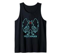 Mothman West Virginia Cryptid Leggenda Paranormale Mistero Canotta