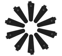 MOTHNUR 10 Pezzi Custodia Professionale in Pelle per Forbici da Parrucchiere e Cesoi per Potatura da Organizer Portatile per Parrucchieri Giardinieri e Elettricisti Protezione Resistente e