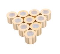 MOTHNUR 10 Pezzi Tappi per Flaconi di Diffusori a Bastoncini in Vetro Dorato 24 Denti, Coperture per Barattoli di Profumi Chiusura Ermetica, per Uso Fai da Te in Casa Ufficio e Auto