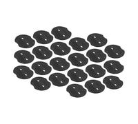MOTHNUR 100 Pezzi Kit Guarnizioni Picchetti U per Supporto Antiruggine per Tende e Bordure Aiuole Protezione e Recinzioni Outdoor