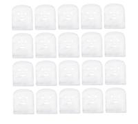 MOTHNUR 100 Pezzi Maschere Viso in Garza Pre-tagliate per Occhi Naso e Bocca Copertura Monouso per Trattamenti Estetici e Cura