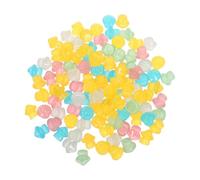 MOTHNUR 100 Pezzi Miniature Resin Mushrooms Glow in The Dark Compact Decorative Garden Statues For Micro Landscape Fairy Terrarium DIY Indoor Bonsai Accents