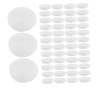 MOTHNUR 100 Pezzi Spugne Make Up Refill Morbide e Flessibili per Applicatori per Ricambi per Fissaggio e Stesura Naturale e Precisione