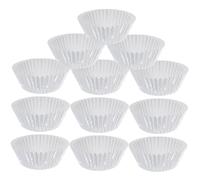 MOTHNUR 100 Pezzi Tazza in Alluminio Addensato Focaccina Torta Prodotto Servire Extra Pesante Non Sbiancato Stampini Adatti Al Forno Fodere Per Cupcake