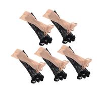 MOTHNUR 10pezzi Rete Elastico Per Parrucche Copricapo Traspirante Per Parrucche Lunghe e Corte Sicurezza e Comfort Per Uso Quotidiano e Color