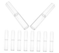 MOTHNUR 10pezzi Scatole Portapenna Trasparenti Singole Scatole Regalo per Penne Vuote in Plastica Resistente Espositori per Penne Piccoli per Riporre Sfera e Portare in Borsa