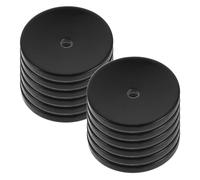 MOTHNUR 12 Pezzi Cuscinetti di Ricambio in Resina Nera 3 Cm per Bocchino Suona, Accessori per Riparazione Strumenti a Fiato Cinesi, Parti di Manutenzione Professionale per