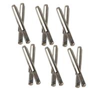 MOTHNUR 12 pezzi Lyre Harp String Pegs in Metallo Fissaggio Sicuro e Resistente per Strumenti Musicali come Lyra Guzheng e Dulcimer Accessori Tuning Pin Affidabili e Facili da Usare