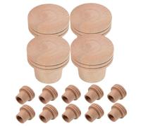 MOTHNUR 15pezzi Estintore Moxa Tradizionale Con Basper Moxibustione e Massaggio Sicuro Per Estinzione Fumi Di Moxa Dispositivo Per Salute e Benessere