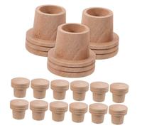 MOTHNUR 15pezzi Estintori Moxa Con Base Dispositivo Tradizionale Per Moxibustione Sicurezza Per Massaggi e Benessere Utile Centri Di Salute e Terapia