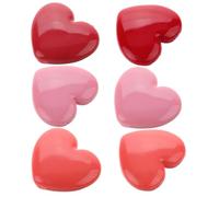 MOTHNUR 16pezzi Scatola Cuore Per Trucco Con Specchio Contenitori Ricaricabili Per Ombretto e Rossetto Per Viso e Piccole Gioie