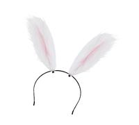 MOTHNUR 1pezzi Cerchietto Eccentrico Con Orecchie Di Coniglio Peluche Per Feste Costume e Cosplay Accessorio Per Eventi Divertenti e Occasioni Speciali