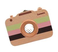 MOTHNUR 1pezzi Scatolina Porta Dentini da Latte in Legno Design Forma di Macchina Fotografica Contenitore per Denti e Fessura per Lanugine Organizer per Denti da Latte per Uso Domestico