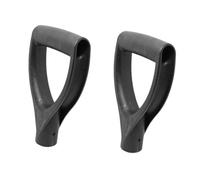 MOTHNUR 2 pezzi Manici di Ricambio per Badile in Plastica PVC Ergonomici Forma Antiscivolo Leggeri e Resistenti per Badile da Neve e Attrezzi da Giardino