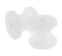 MOTHNUR 2 Pezzi Rullo Guida Ancora Marino in Nylon 50x43mm, Set, Rullo Prua per Yacht e Barche a Vela, Resistente al Mare e Basso Attrito per Attrezzature Nautiche e Ancoraggio