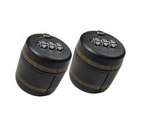 MOTHNUR 2 pezzi Serratura Bottiglia con Codice Cifre Tappo Sicurezza per Vino e Liquori Blocca Bottiglie per Casa Amici Protezione Senza Chiave