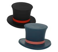 MOTHNUR 2 pezzi Tappi Vino in Silicone Forma Cappello Tappi Sigillanti Riutilizzabili per Bar e Feste Materiale e Durevole per Ristoranti e Hotel