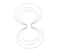 MOTHNUR 2 Pezzi Vergine Chiesa a fascia Accessorio per da sposa copricapo di halloween copricapo costume da angelo fascia d'angelo fasce d'oro fasce della dea ferro da stiro