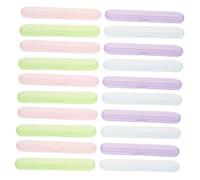 MOTHNUR 20pezzi Custodia Per Pinzette Circolari in Plastica Organizer Per Strumenti Pinzette Precisione Scatola Per Conservazione Per Ciglia Trasparente