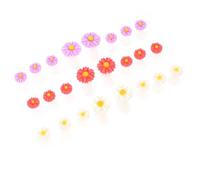 MOTHNUR 24pezzi Separadita Per Piedi in Silicone Con Fiore Margherita Divisori Gel Pedicure Per Unghie Facili e Riutilizzabili Per Correzione e Recupero Duroni e Alluci Valghi