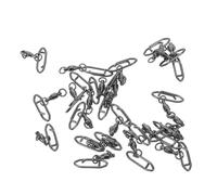 MOTHNUR 25 pezzi Girelle da Pesca con Cuscinetto e Snap in Acciaio Inossidabile Snodi Resistenti per Acqua Dolci e Salata Clip Pesca Pesante per Surf Trolling e Bass