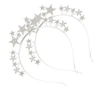 MOTHNUR 2Pcs Stella Fascia Per La Testa Della Fascia Barrette Scoppi Novità Intatta Scanalatura Di Halloween Bands Per Accessori Per Le Stelle Di Forcine Alla Fascia Neon