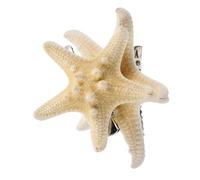 MOTHNUR 2pezzi Fermaglio Per Capelli Donna a Sagoma Di Stella a Cinque Punte Fatta Mano Accessorio Per Capelli Da Spiaggia Per Ragazze Dimensioni Circa