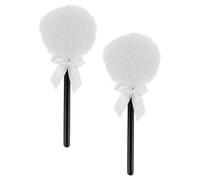 MOTHNUR 2pezzi Puff Makeup Donna Soft Hair Applicatorper Fondotinta e Polvere Strumento Portatilper Make-up Facile Da Pulire Per Ritocchi Veloce